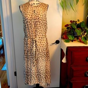 New silk lined dress